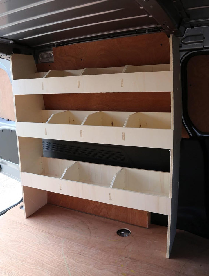 Vanify - Kompatibel mit Opel Combo L2 2019+ Fahrzeugeinrichtung Fahrzeugregale, Fahrerseite hinten R