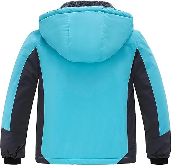 Wantdo Mädchen Berg Ski Jacke Warmer Winter Fleece Mäntel Wasserdichter Atmungsaktive RegenMäntel Ou