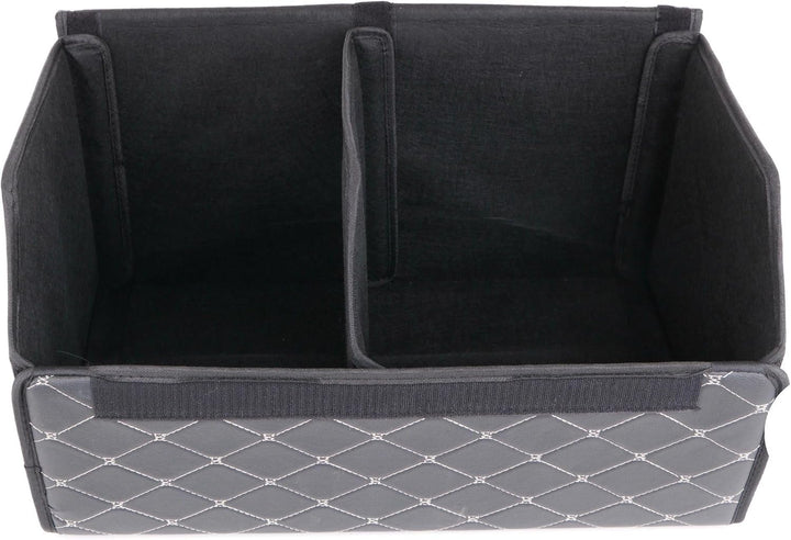 Kofferraum-Organizer CAR COMPACT ELEGANT L, 2 Fächer, faltbar, mit Deckel, L