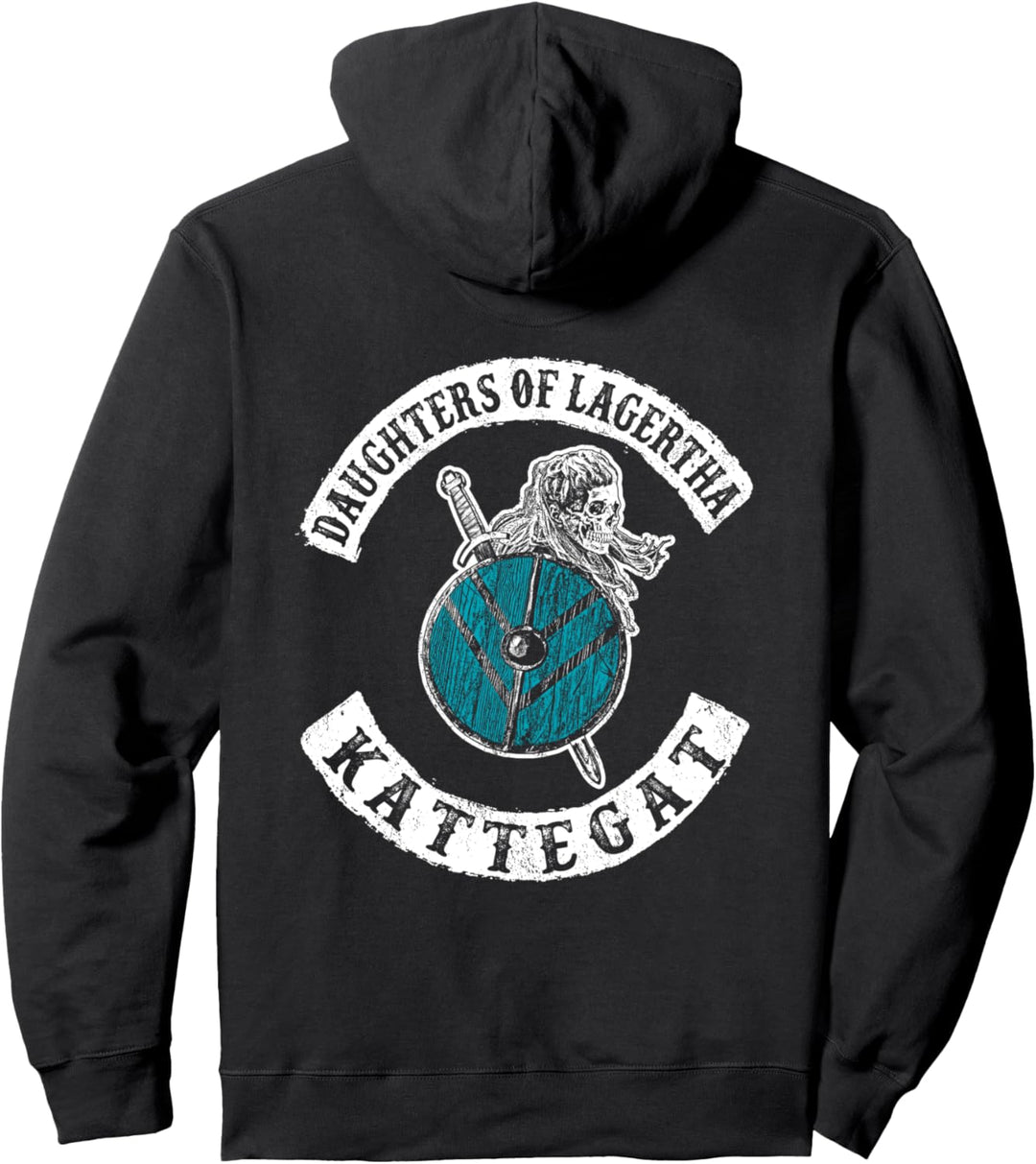 Daughters of Lagertha - Wikinger krieger Schildmaid Pullover Hoodie