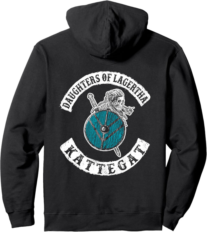Daughters of Lagertha - Wikinger krieger Schildmaid Pullover Hoodie