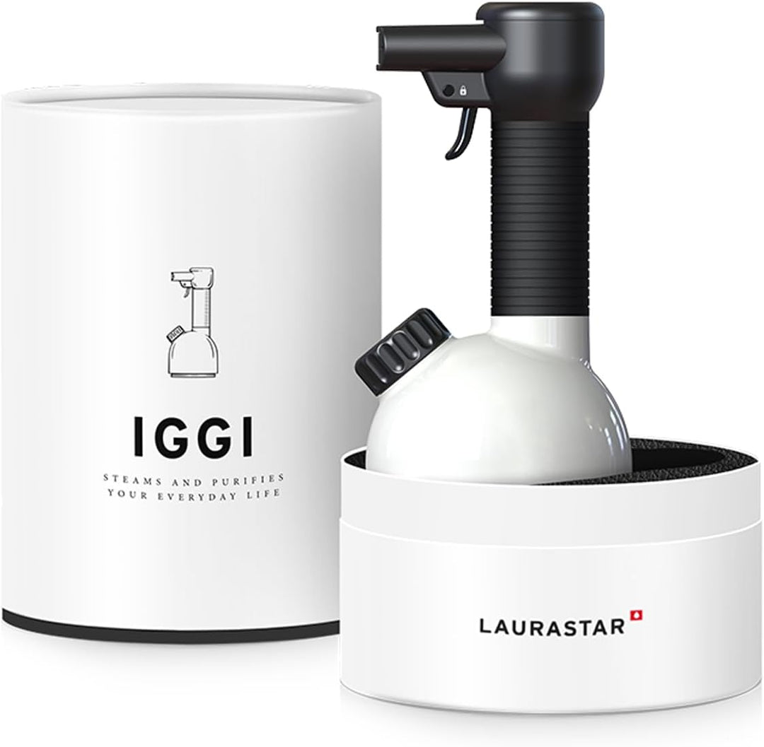 Laurastar IGGI Tragbare Dampfreiniger, Desinfiziert und Dekontaminiert Textilien und Gegenstände, Pr