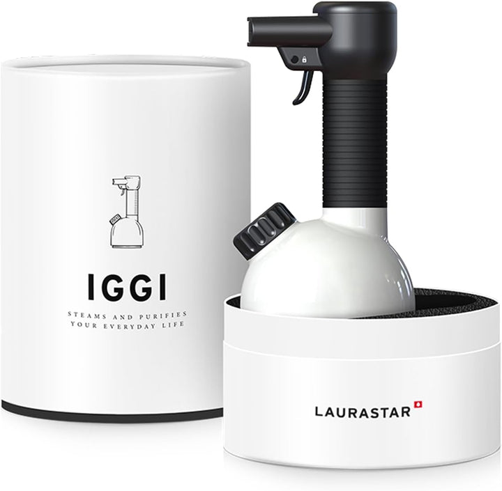 Laurastar IGGI Tragbare Dampfreiniger, Desinfiziert und Dekontaminiert Textilien und Gegenstände, Pr