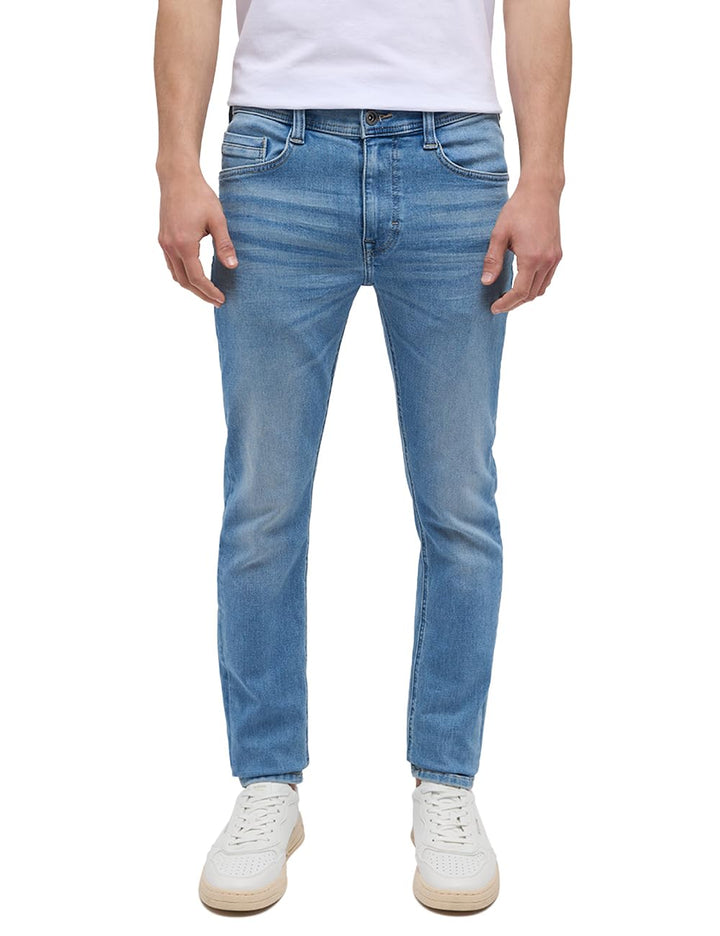 MUSTANG Herren Style Oregon Slim Jeans 28W / 30L Blau, 28W / 30L Blau