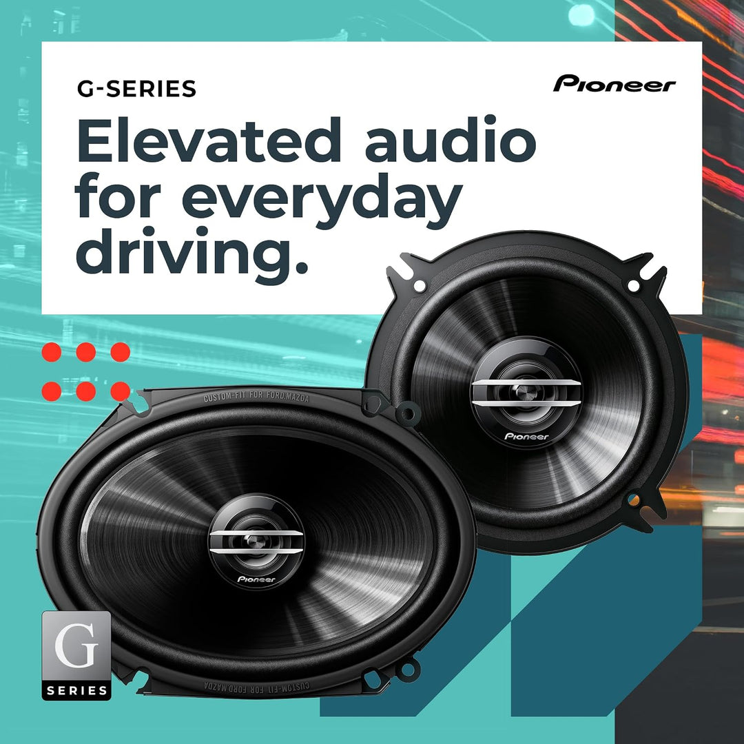 Pioneer TSG1020S Auto 2-Wege 200 W, 10,2 cm, Schwarz Lautsprecher:, Lautsprecher: