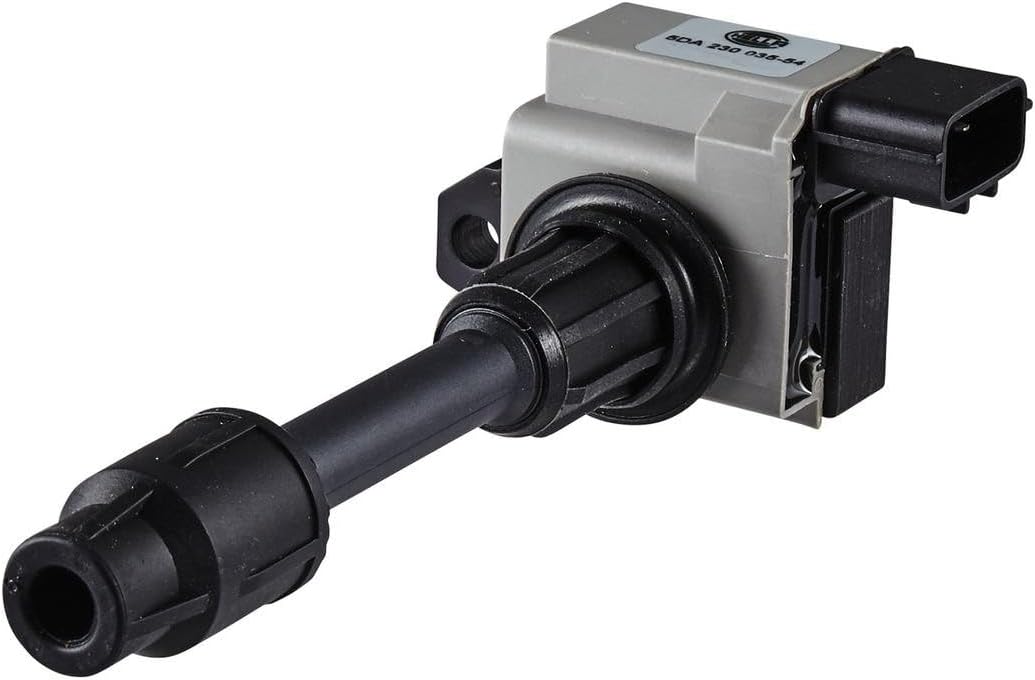 HELLA 5DA 230 035-541 Zündspule - 3-polig - Kerzenschachtzündspule - geschraubt