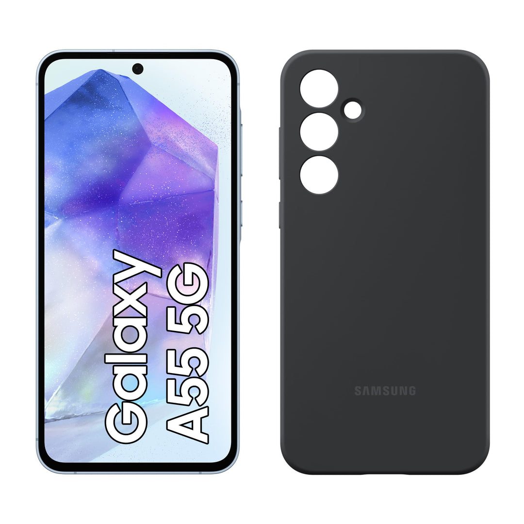 Samsung Galaxy A55 5G Smartphone, Android-Handy ohne Vertrag, 256 GB / 8 GB RAM, 2 Tage Akkulaufzeit