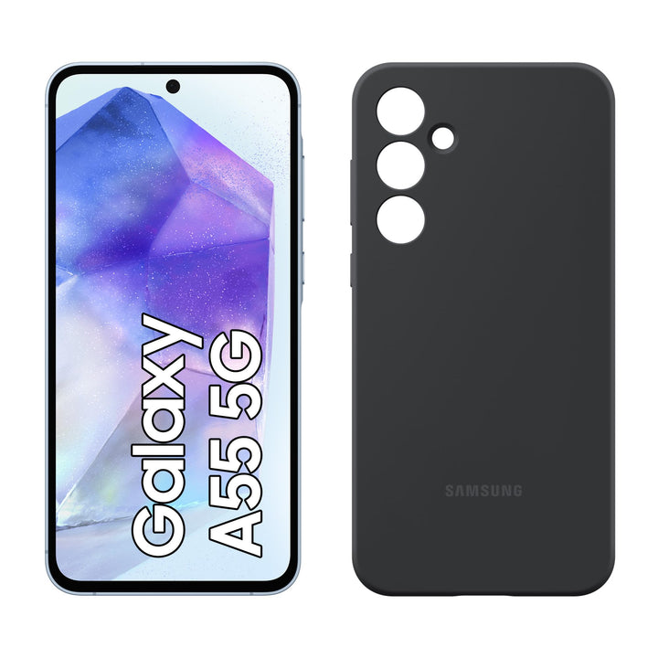 Samsung Galaxy A55 5G Smartphone, Android-Handy ohne Vertrag, 256 GB / 8 GB RAM, 2 Tage Akkulaufzeit