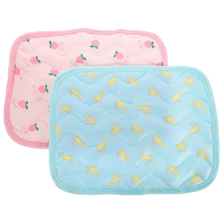 2 Stück Kühldecken für Kleintiere aus Stoff Komfortable Kühlmatten für Hamster und Kaninchen Strapaz
