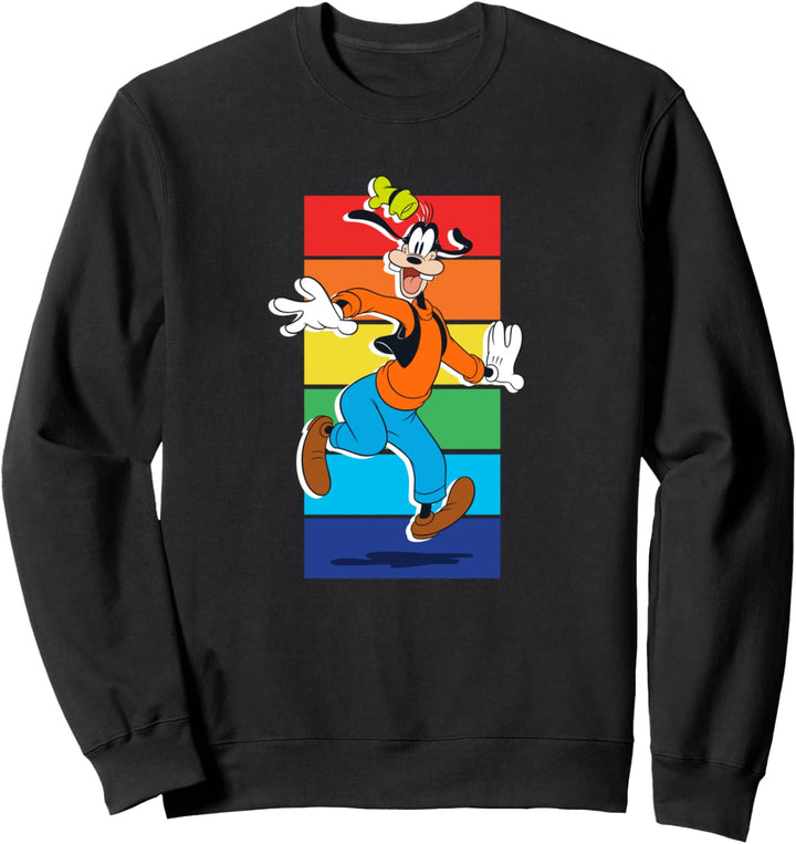 Disney Goofy Rainbow Sweatshirt