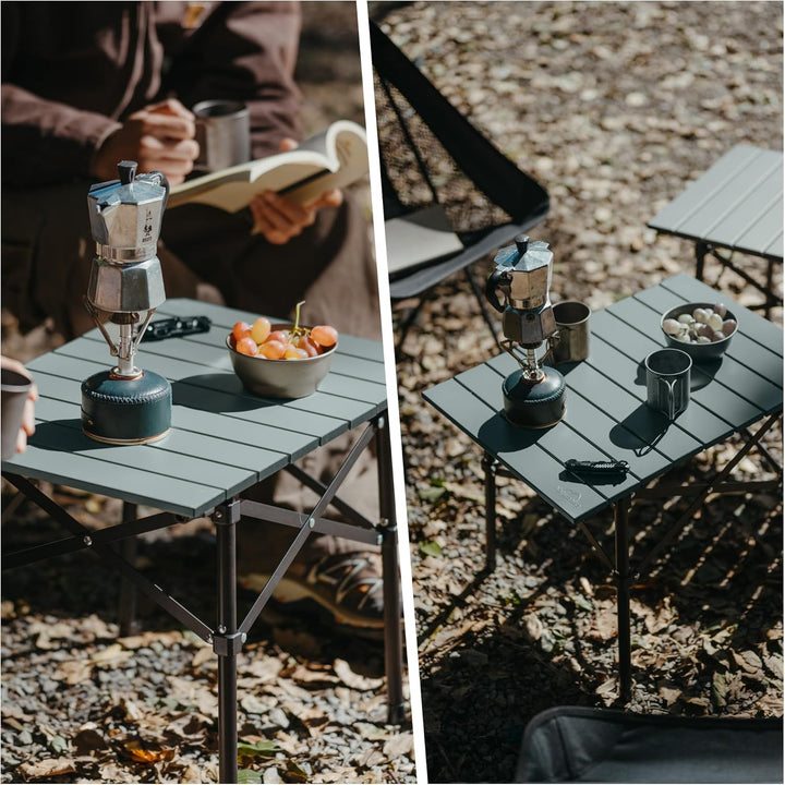Naturehike Campingtisch Klapptisch aus Aluminium Tragbarer Klappstuhl Ultraleicht Camping Tisch Klei