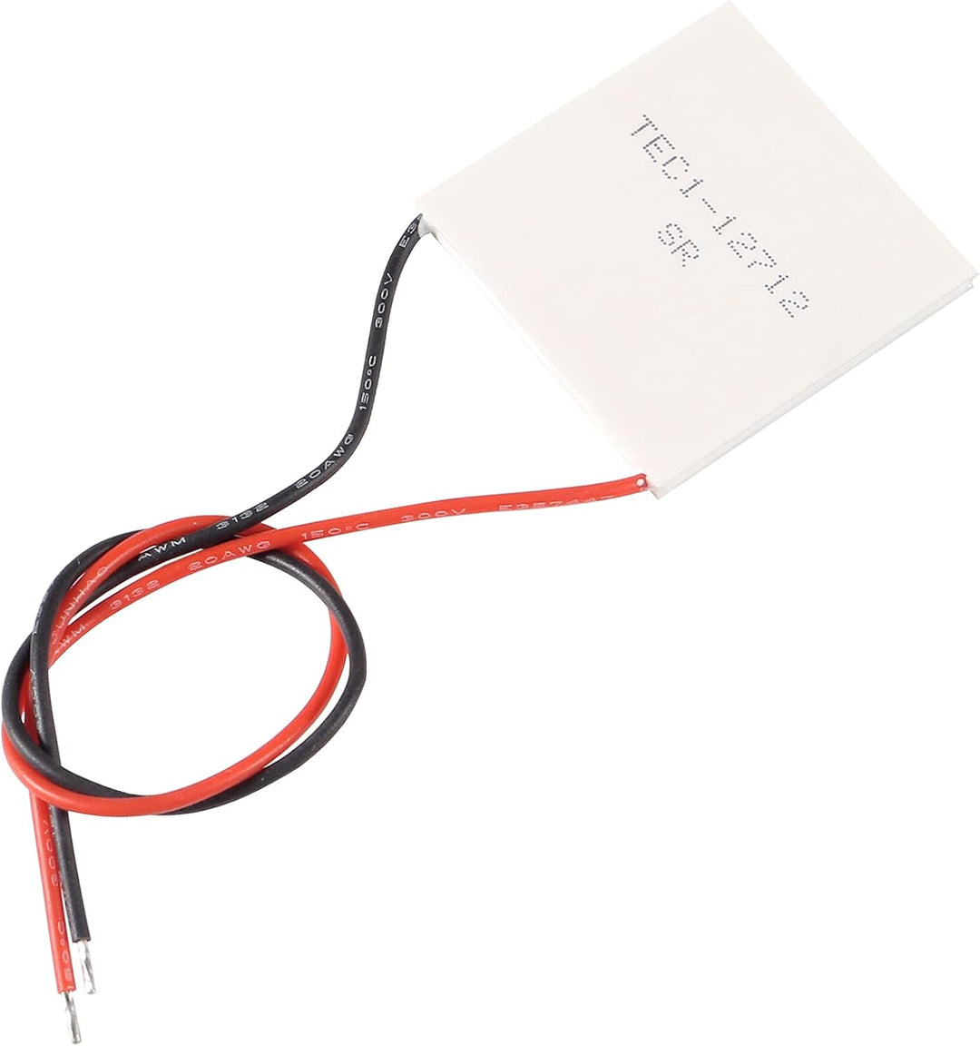 TEC Thermoelektrischer Kühlkörper-Kühler, Peltier-Modul, 40 x 40 mm, 3 Stück Weiss TEC1-12712 TEC1-1