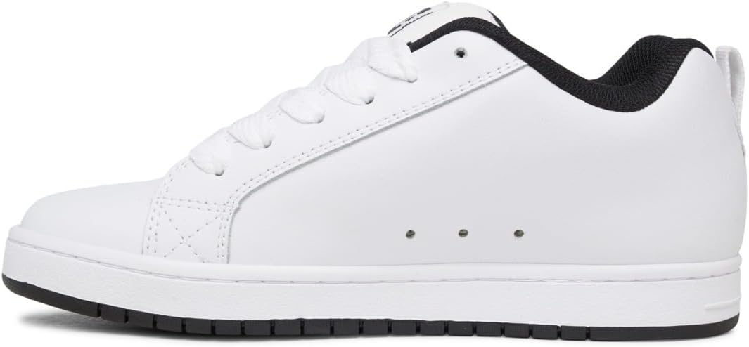 DC COURT GRAFFIK Unisex-Erwachsene Sneakers 42 EU Weiss, 42 EU Weiss