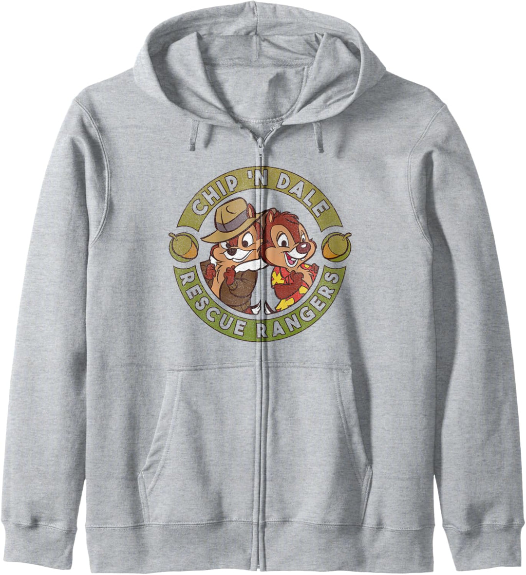 Disney Chip 'N Dale Rescue Rangers Logo Kapuzenjacke