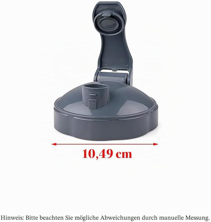 2 Stück Flip-Top-To-Go-Deckel, Verschlussdeckel für Mixer, Entsafter-Zubehör, Becherdeckel, kompatib