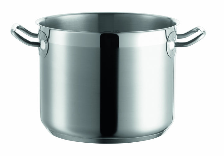 Mäser, Serie Professional, Gemüsetopf 20 cm, Topf aus hochwertigem Edelstahl 18/10, Induktion, Liter