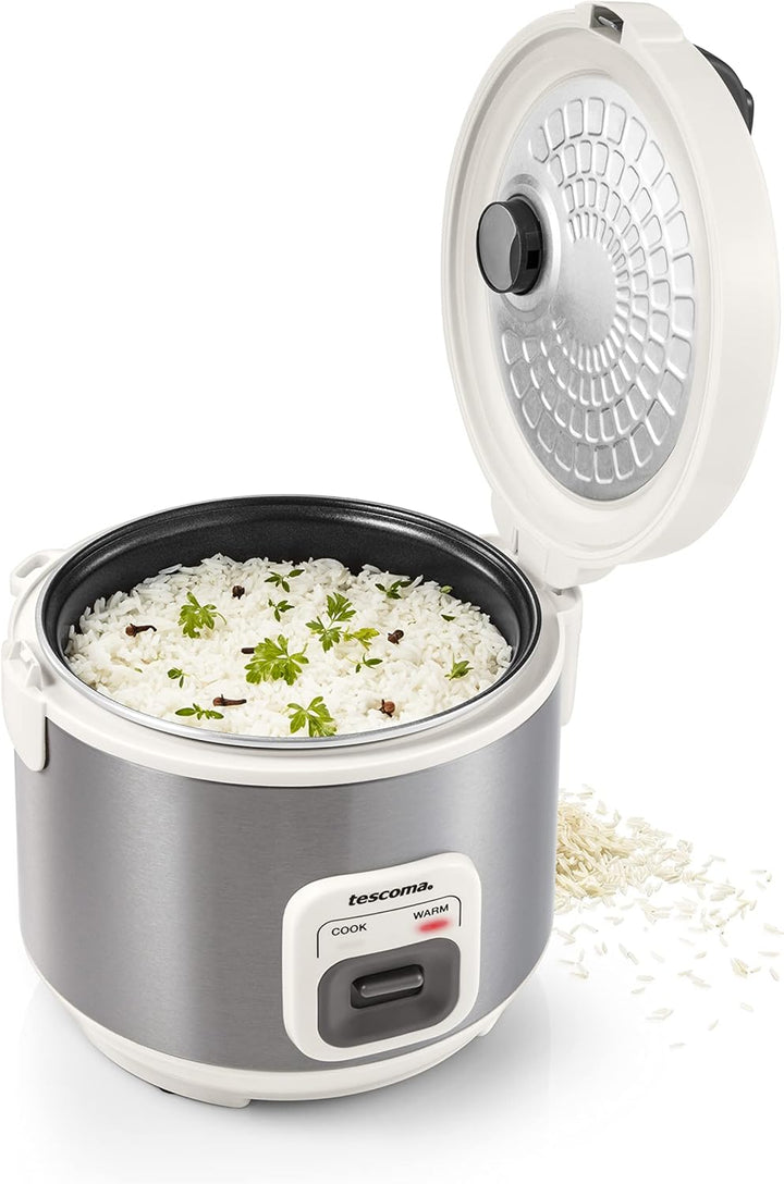 Tescoma GrandCHEF Premium Elektrischer Reiskocher I Antihaft-Innentopf I Automatischer Warmhaltemodu