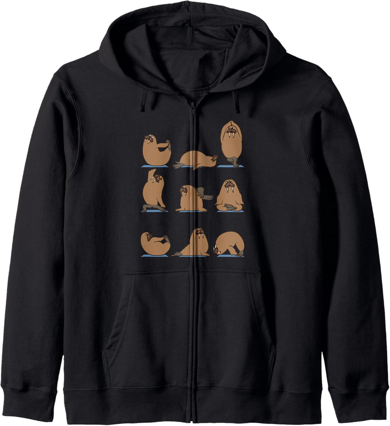 Walrus Yoga Kapuzenjacke