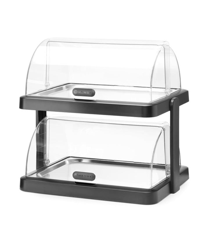 HENDI 871812 Rolltop-Präsenter Gekühlt Double, Double