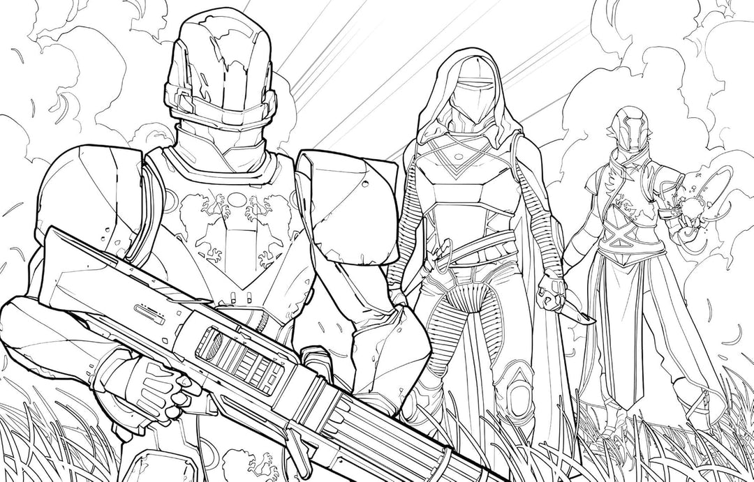 Destiny: The Official Coloring Book Volume II (Volume 2), Taschenbuch