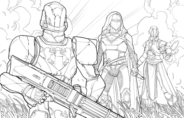 Destiny: The Official Coloring Book Volume II (Volume 2), Taschenbuch