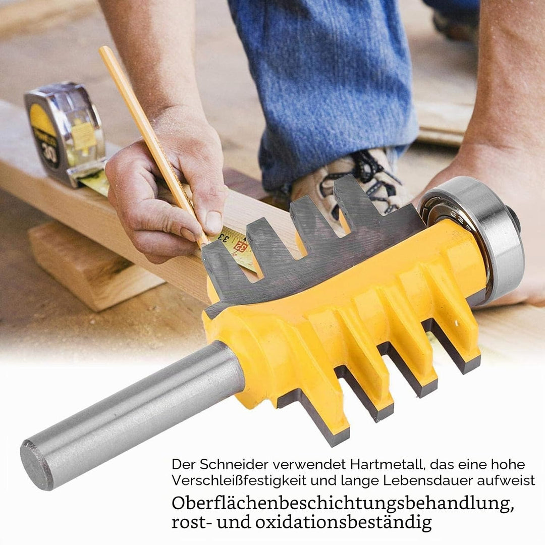 8mm Schaft Fingergelenk Fräser Bit Hartmetall Rostschutzwerkzeug zum Gravieren von Maschinen Holzfrä
