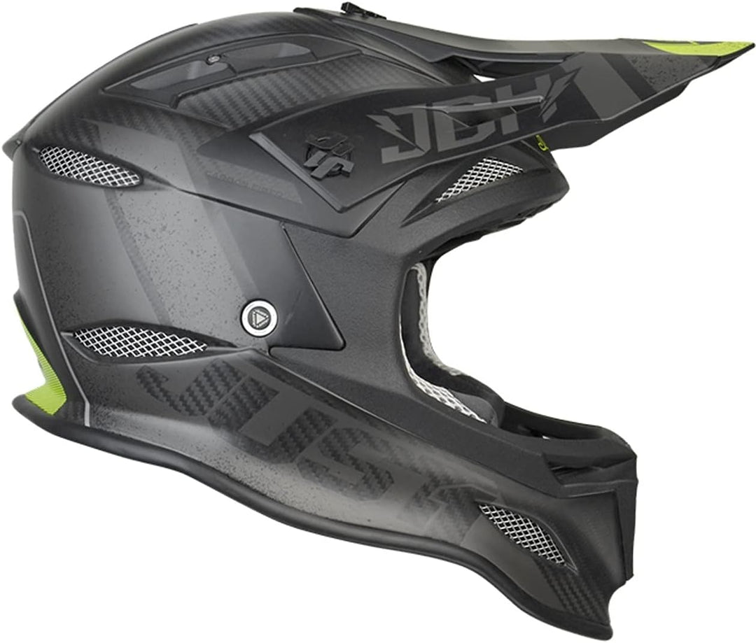 Just 1 Helmets Just1 Jdh Assault Black-Yellow + MIPS XXL Downhill/MTB/Enduro Helm, Schwarz-Gelb