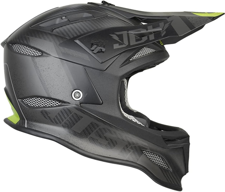 Just 1 Helmets Just1 Jdh Assault Black-Yellow + MIPS XXL Downhill/MTB/Enduro Helm, Schwarz-Gelb