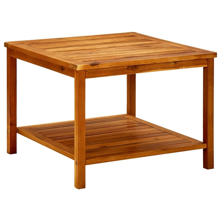 vidaXL Akazienholz Massiv Couchtisch Gartentisch Beistelltisch Holztisch Kaffeetisch Teetisch Terras
