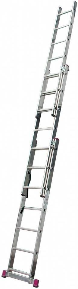 KRAUSE Corda VielzweckLeiter mit Treppenfunktion 3x10 Sprossen, 3x10 Sprossen