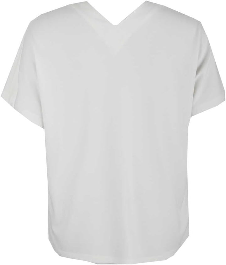 Seidensticker Damen Regular Fit Kurzarm Bluse 34 Creme, 34 Creme