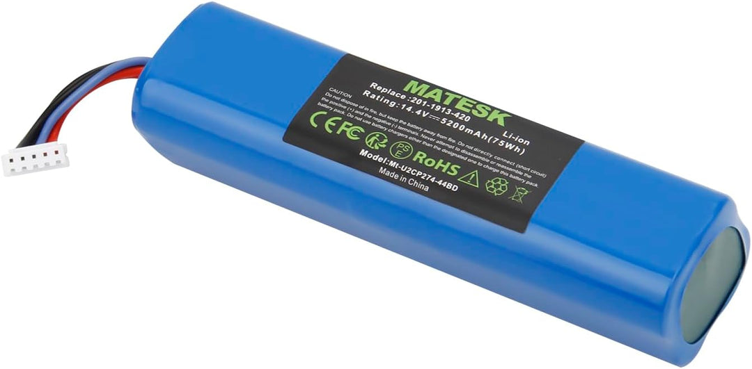 14,4 V 5200 mAh S10-LI-144-5200 Vacuum Cleaner Akku für Ecovacs Deebot T8 T8+ T9 T9+ für Deebot Ozmo