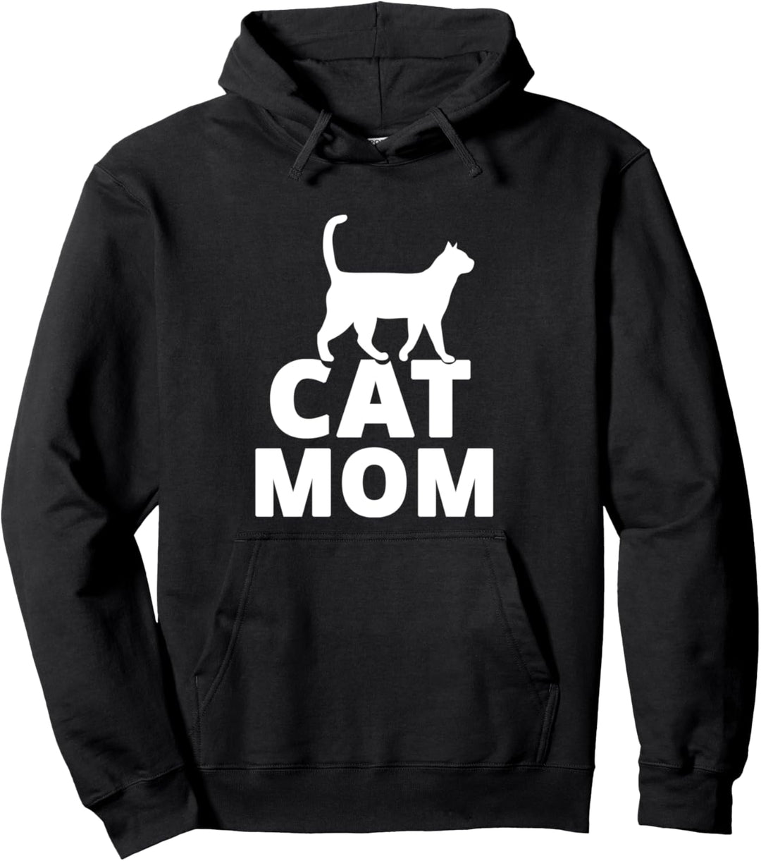 Katzen Mama Cat Mom Katzenmama Pullover Hoodie
