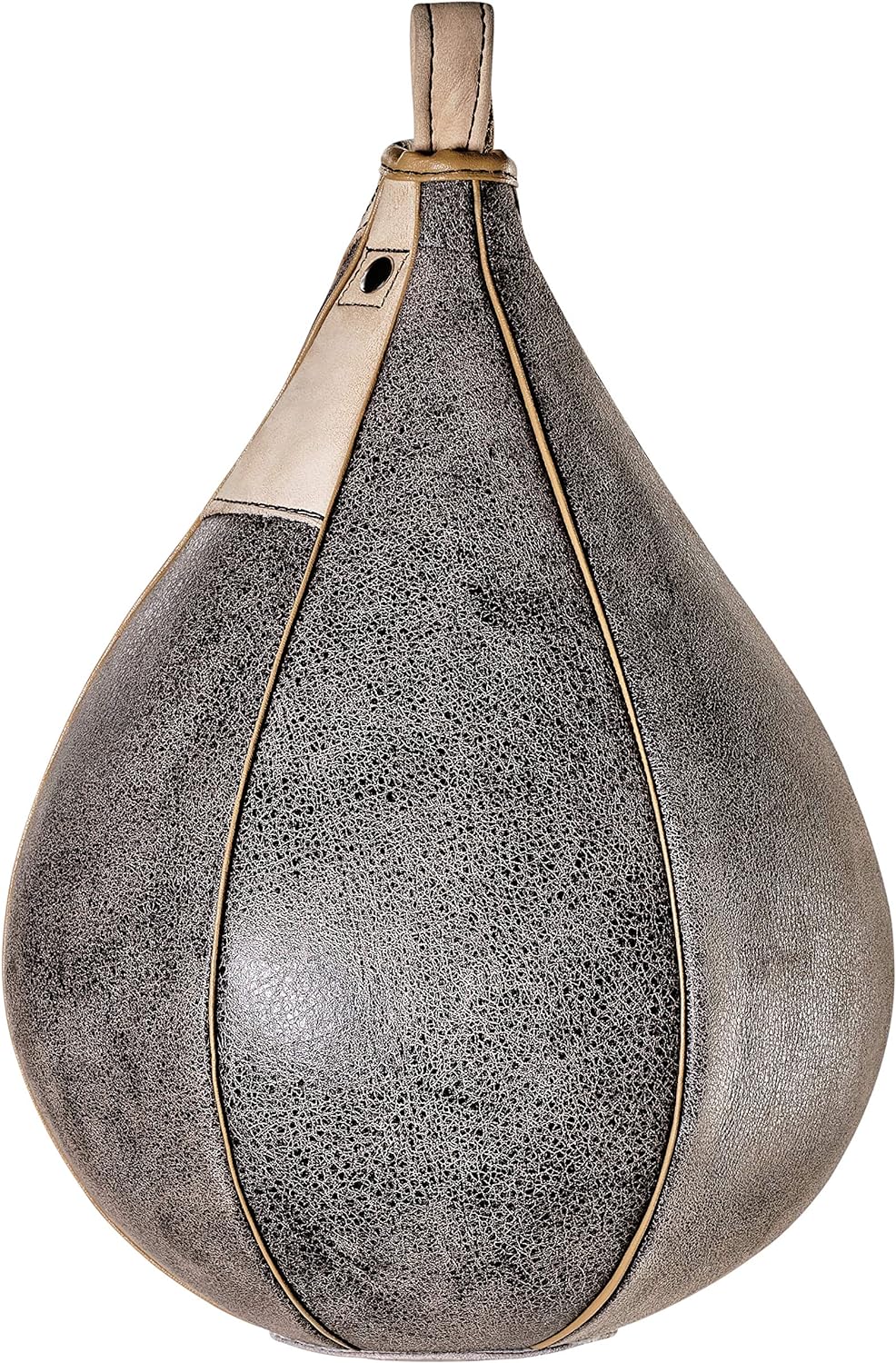 Bad Company Speedball Plattform mit Rindsleder Retro Boxbirne medium zur Wandmontage I BCA-130