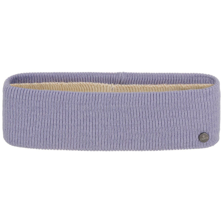 LIERYS Mono Stirnband Damen/Herren 8 cm breit - Made in Germany - dreilagiges Strickband gefüttert m