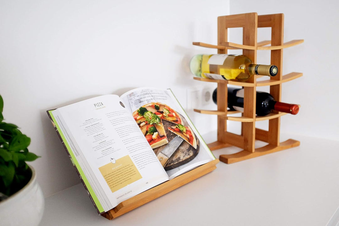 Zeller 13580 Weinregal Bambus, für 12 Weinflaschen, 29 x 16 x 42 cm, natur, 1 - pack ca. 29 x 16 x 4