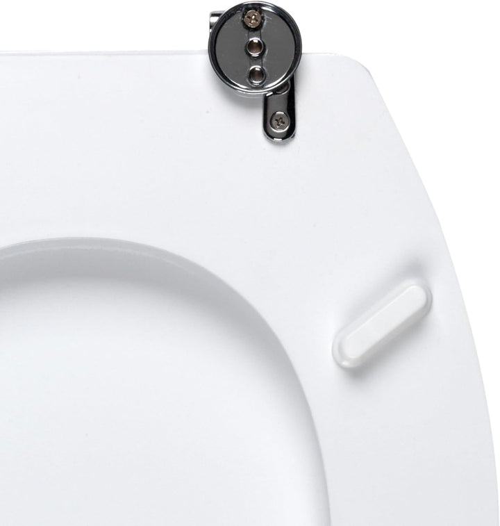 Beldray LA032355 18-Zoll-Toilettensitz MDF, Scharniere aus Zinklegierung, schnell und Einfache Passf