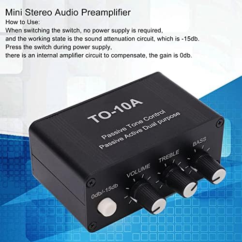 Mini-Audio-Stereo-Vorverstärker Receiver Komponenten Vorverstärker Kleiner Kopfhörerverstärker NE553