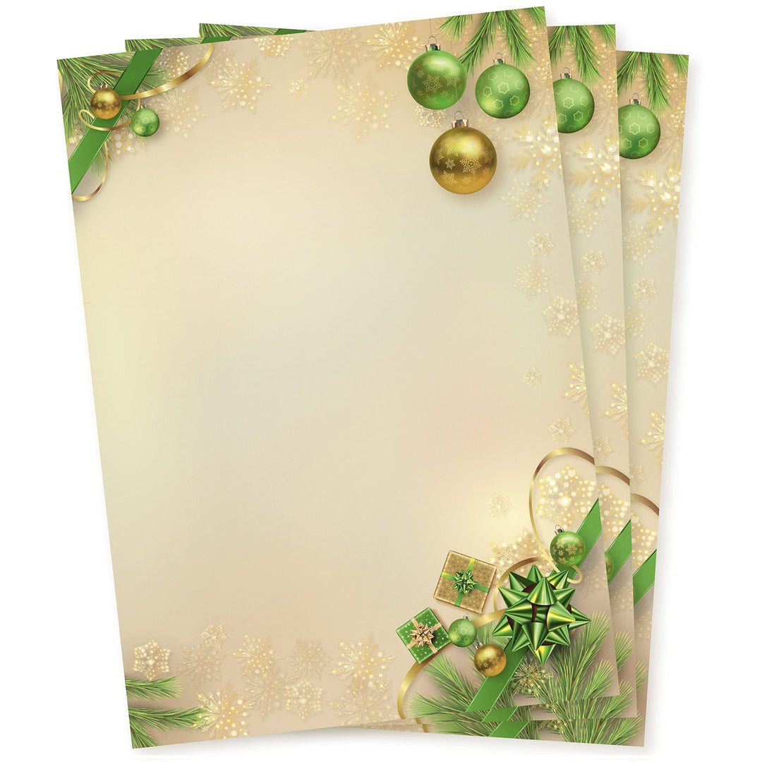 Chalet Noel 1000 Blatt Briefpapier Weihnachten A4, Weihnachtsbriefpapier 1.000 Blatt, 1.000 Blatt