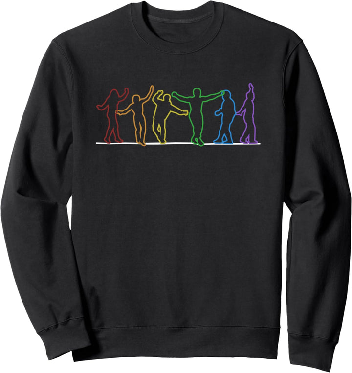 Slackline LGBT Rainbow Indoor Slackers Balancieren Slackline Sweatshirt
