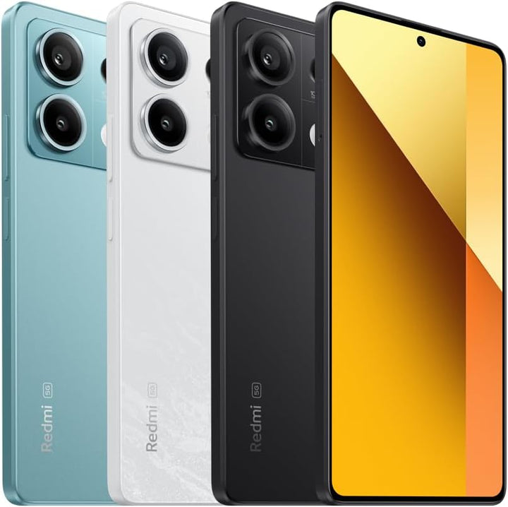 Xiaomi Redmi Note 13 5G 6GB+128GB Handy ohne Vertrag, White (DE Version + 2 Jahre Garantie) White 6+