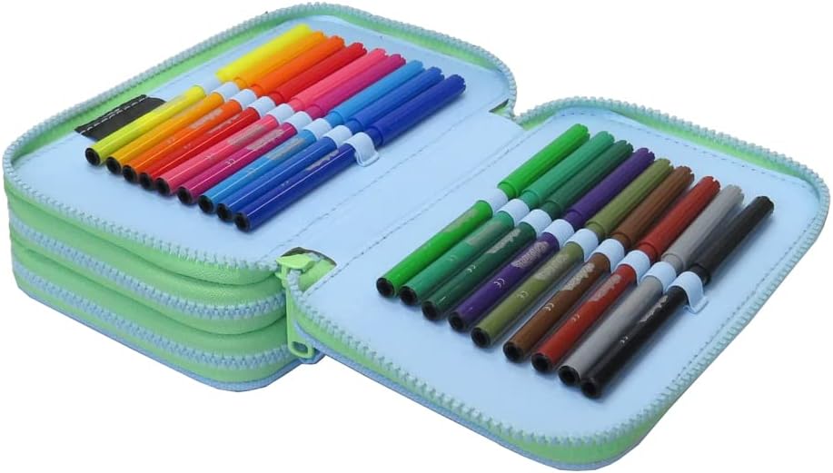 Coolpack F067755, Mäppchen JUMPER 3 GRADIENT MOJITO, Multicolor 19.5 cm x 12.5 cm x 6.5 cm Muster 11