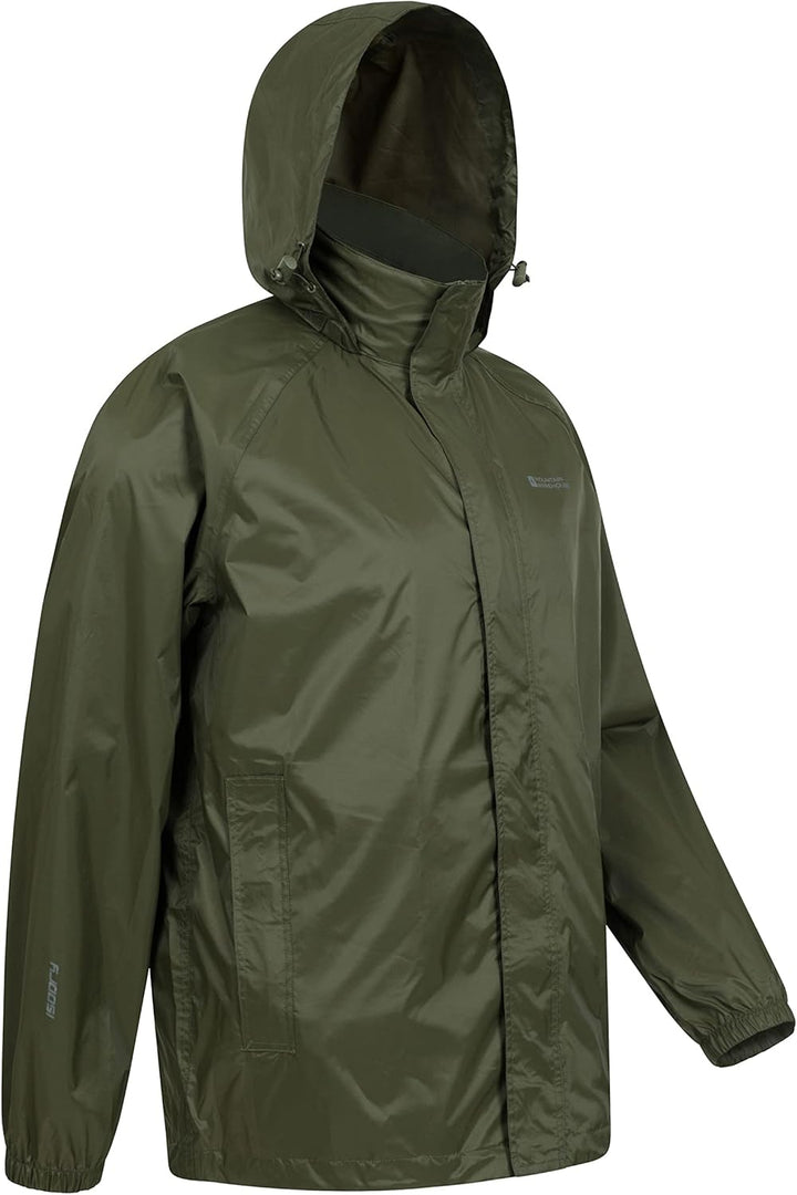 Mountain Warehouse Pakka Herren Wasserdicht Leichte verpackbare Regen Renn Sport Jacke 3XL Grosse Gr