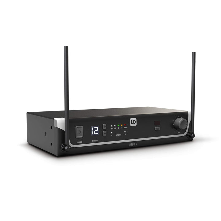 LD Systems U306 R - Empfänger, 655-679 MHz, schwarz 655 - 679 MHz, 655 - 679 MHz