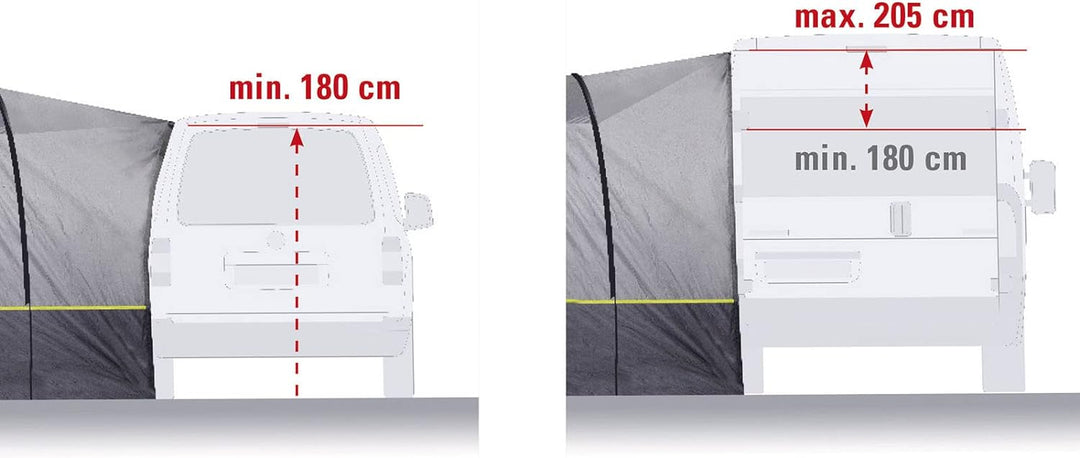 High Peak Busvorzelt Trento 2.0 | 14180