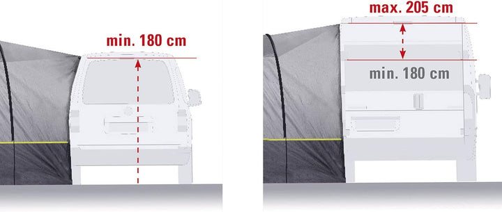 High Peak Busvorzelt Trento 2.0 | 14180