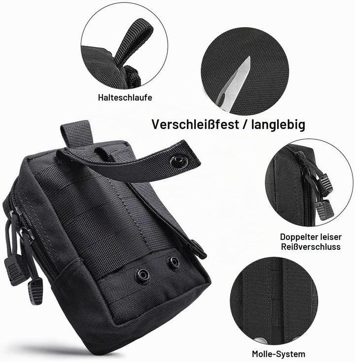 2er gürteltasche Herren kleine molle Taktische Tasche für Handy Werkzeug zubehör kellnertasche EDC P