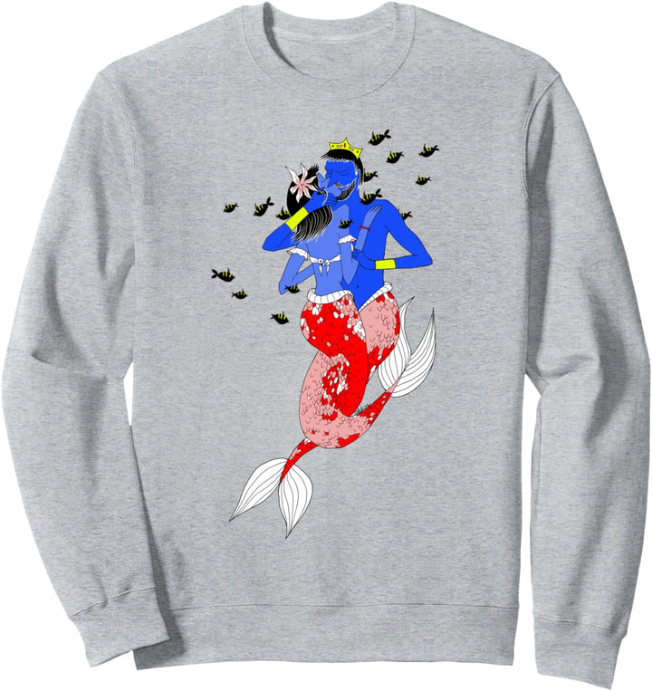 Unterwasser Kuss Sweatshirt