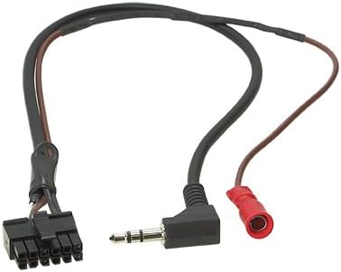 NIQ Lenkradfernbedienungsadapter geeignet für JVC Autoradios, kompatibel mit Peugeot 206 / 307 / 406