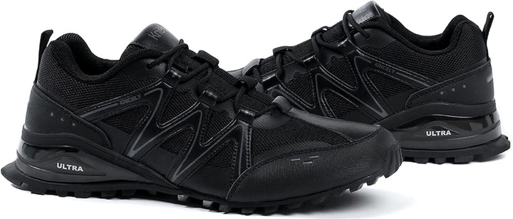 Kricely Traillaufschuhe Herren Laufschuhe Strassenlaufschuhe Sneaker Leicht Wanderschuhe Fitnessschu